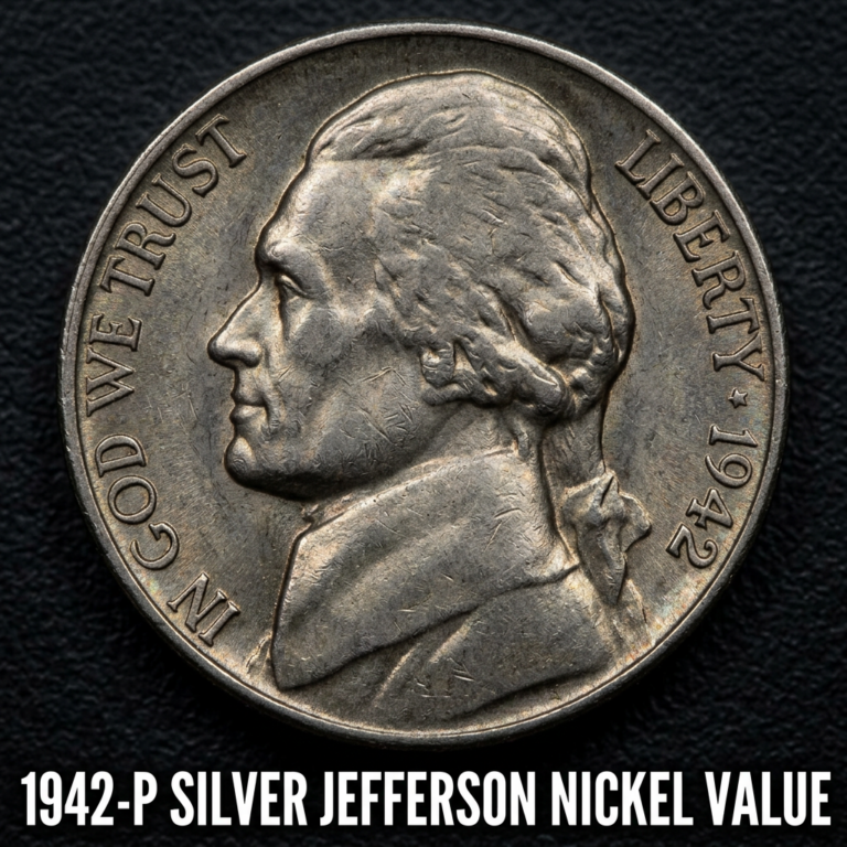 The 1942 P Silver Jefferson Nickel Value and Collector Guide