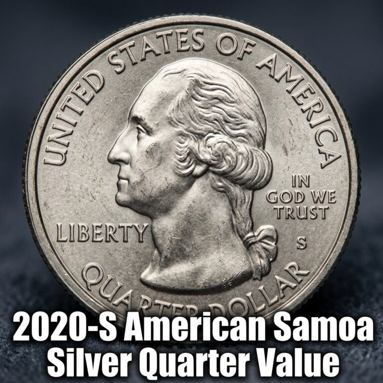 The 2020 S American Samoa Silver Quarter Value and Rarity Guide