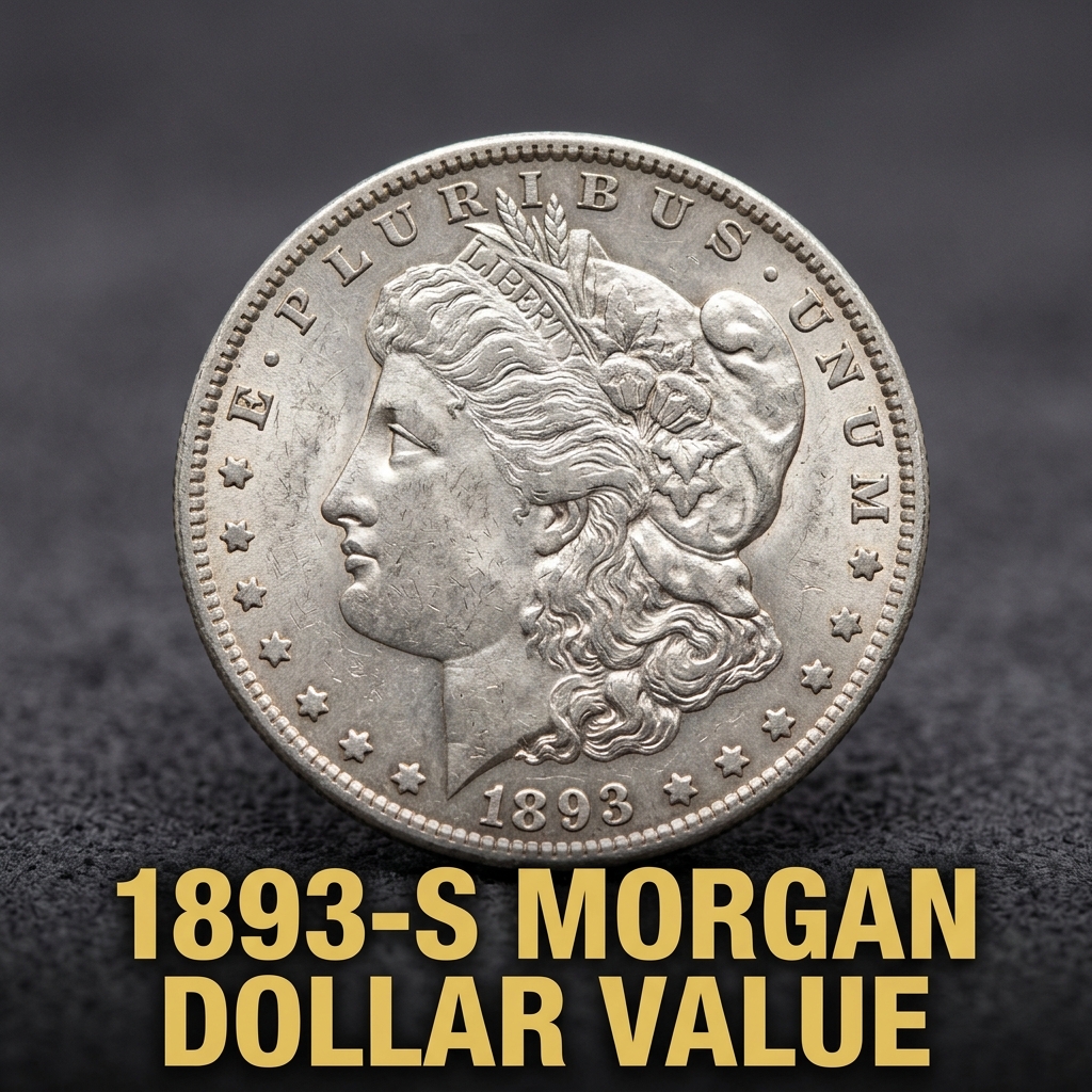 The High Market Value for a Rare 1893-S Morgan Silver Dollar