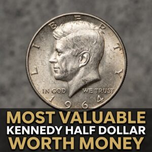 Top Most Valuable Kennedy Half Dollars Worth Significant Money