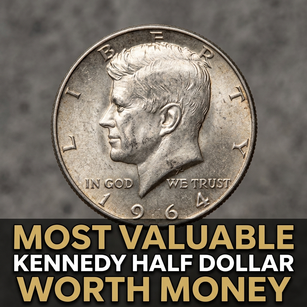 Top Most Valuable Kennedy Half Dollars Worth Significant Money